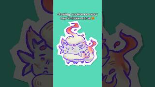 drawing a pokemon every day 5: hisuian zorua #pokemon #pokemonart #pokemoncommunity #zorua