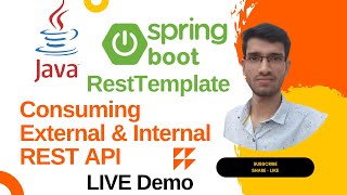 How to Use RestTemplate in Spring Boot Example | Consuming External RESTful Web Service | Java 17