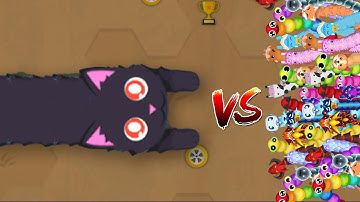 1 PRO VS 272 NOOBS / Snake.io