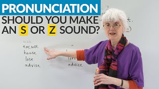 English Pronunciation: Learn when and how to say the S \& Z sound