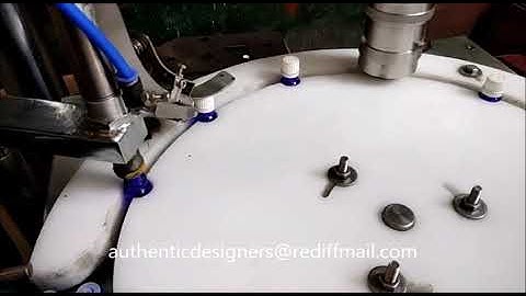 automatic glass bottle capping machine with lid pressing
