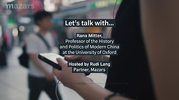 [#LetsTalk with...🎙️] Rana Mitter, Oxford University Professor and Fellow of the British Academy