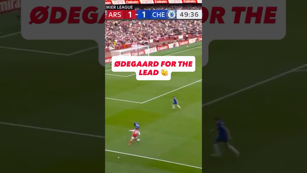 Tzolis assist, Ødegaard finish, and Havertz making it all happen without touching the ball 🧠