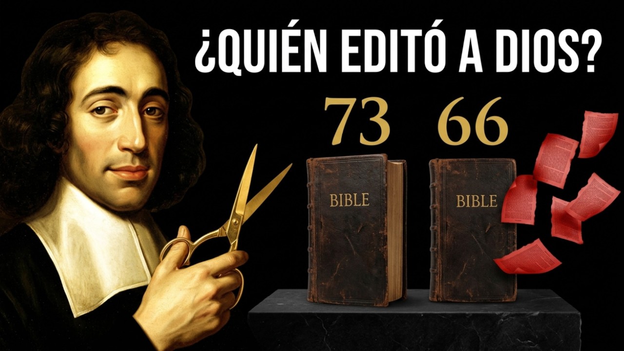 ¿73 LIBROS CATÓLICOS Y 66 PROTESTANTES? Spinoza EXPONE el Fraude Editorial Más Antiguo