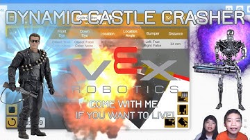 How to Code a ROBOT in VEXcode VR: *DYNAMIC SENSING* Castle Crasher