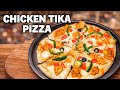 Chicken Tikka Pizza Recipe at Home | Cheesy & Easy Homemade Pizza 🍕🔥