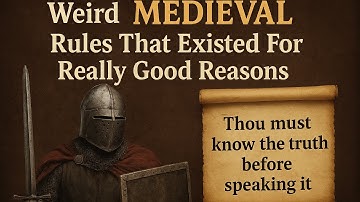 Weird MEDIEVAL Rules That Existed For Really Good Reasons and more | HISTORY OF MEDIEVAL
