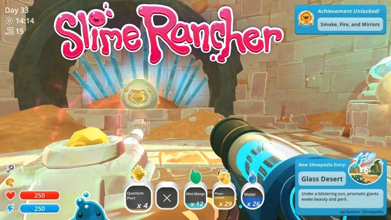 Slime Rancher Glass Slime Rancher - How to get to Glass Dessert - YouTube