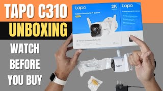 Tapo C310 Unboxing and First Impressions
