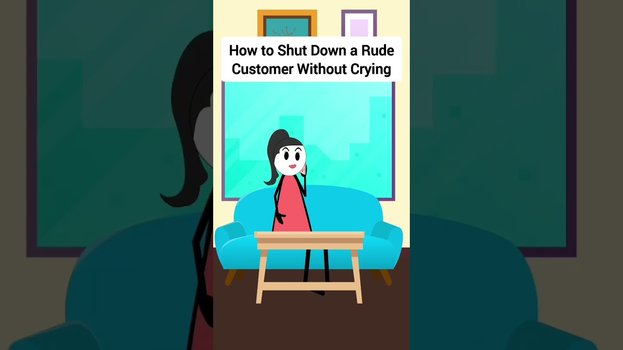 How Miss Veronika's Handles Rude Customers Like a Pro Part 2 #gplus #animation #funny #skits