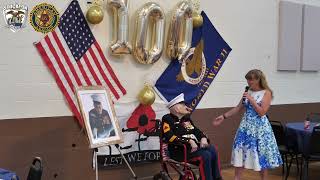 MSgt Bob Potter 100 B-Day 2026