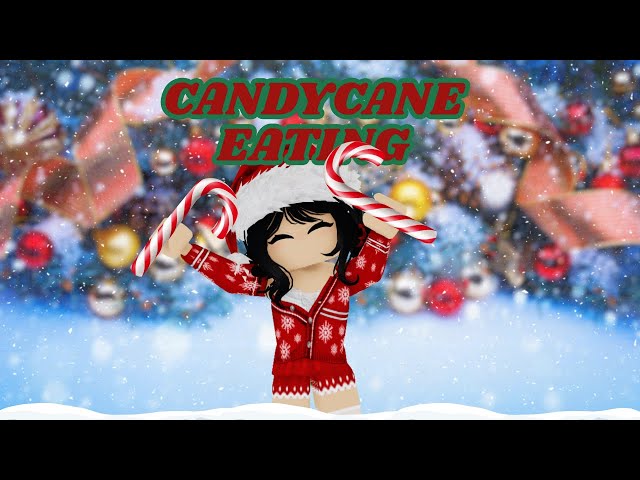 Roblox ASMR 🍬candycane noms🍬