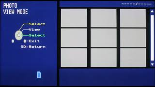 Panasonic 2000s Viera TV photo gallery music