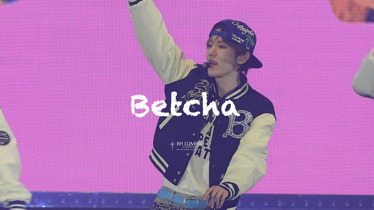 [4K] Mix CAM 260102-04 백현(BAEKHYUN) Betcha Reverie dot Seoul  