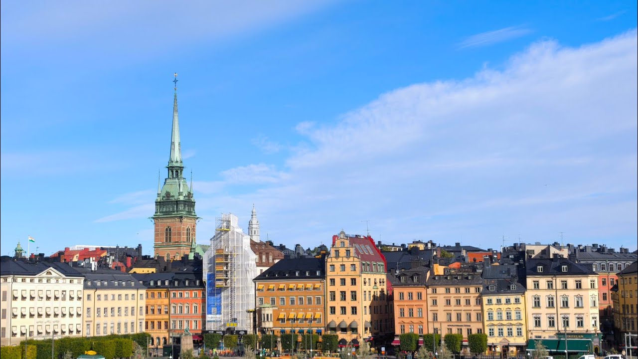 Old town Stockholm City Hidden gems Gamla Stan walking Tour 4k 2025 