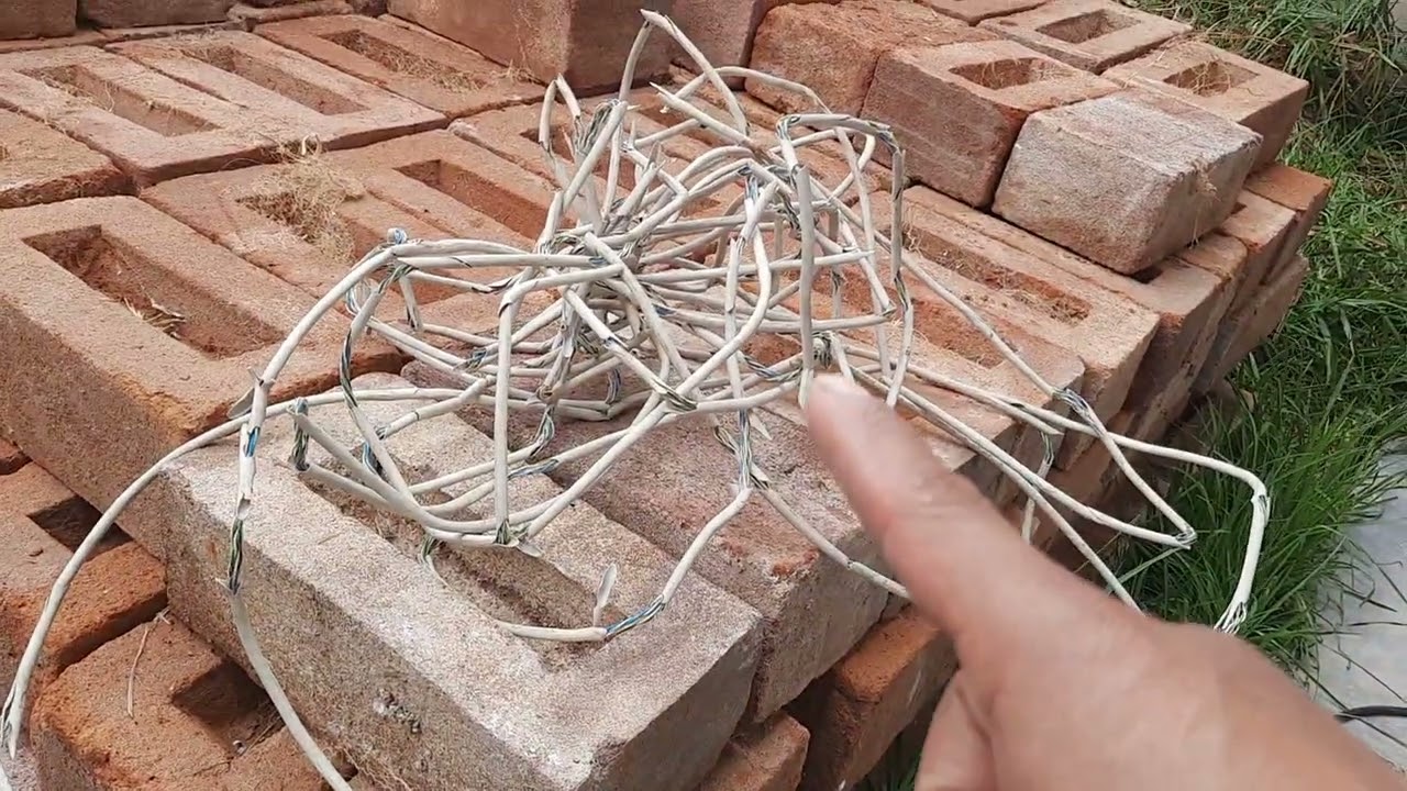 REMPLAZANDO CABLE UTP POR COAXIAL PARA SEÑAL DE SATÉLITE ..SI FUNCIONA