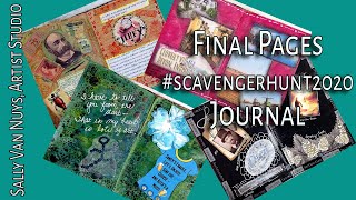 Finishing My Scavenger Hunt 2020 Journal |  #scavengerhunt2020