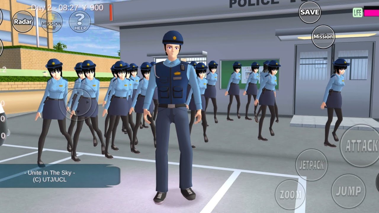 Cucu sakura diculik | SAKURA school simulator 