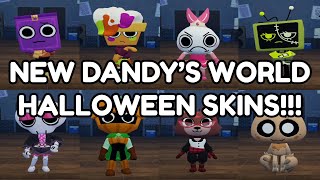 Showing Off The NEW Dandy's World Halloween Skins