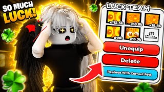 HATCHING WORLD 27 EGG! WITH MY INSANE LUCK PET TEAM! (CAN I GET OLYMPIC PET)