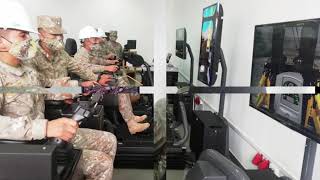 Estudiantes de III Año (Mecánica de Equipo Pesado de Ing. del IESTP-ETE), prácticas en el IESTPFFAA.