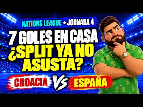 Croacia vs España | Liga de Naciones | Predicción Jornada 4