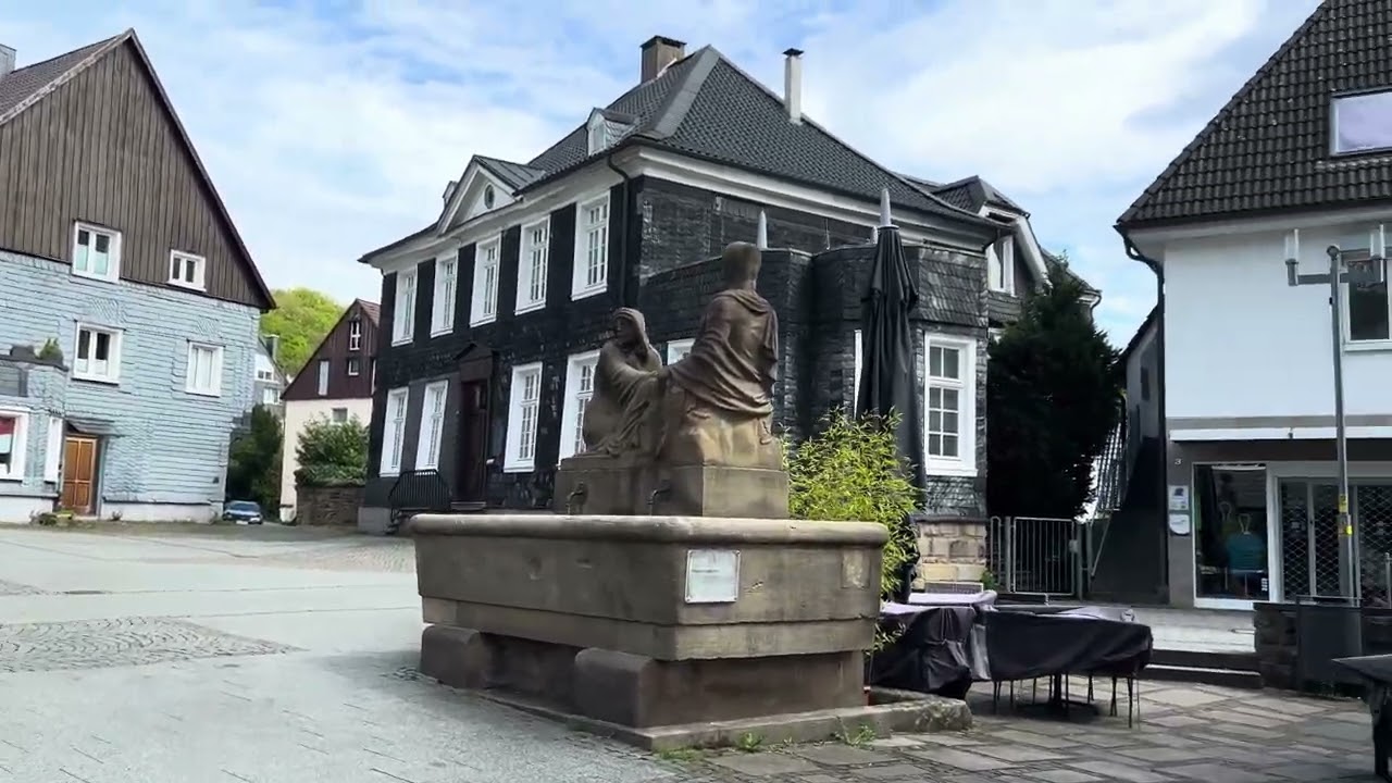 Herdecke Old Town Walking Tour – 6-Minute Relaxing Silent Walk, Germany