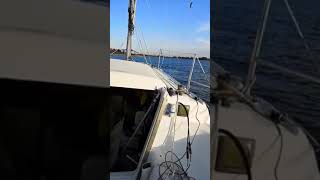 MacGregor 26 X  25 HP (Part 2) driving up River Rhein