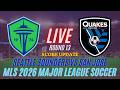 Seattle Sounders Vs San Jose Earthquakes | 2026 Major League Soccer MLS | Live Score Update R13