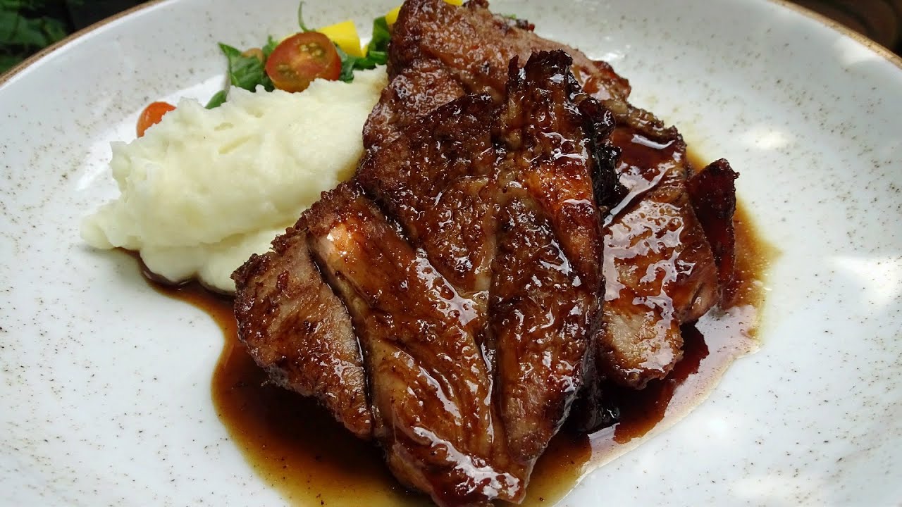 Bondiola de Cerdo al horno con naranja y vinagre balsámico | Receta Navideña