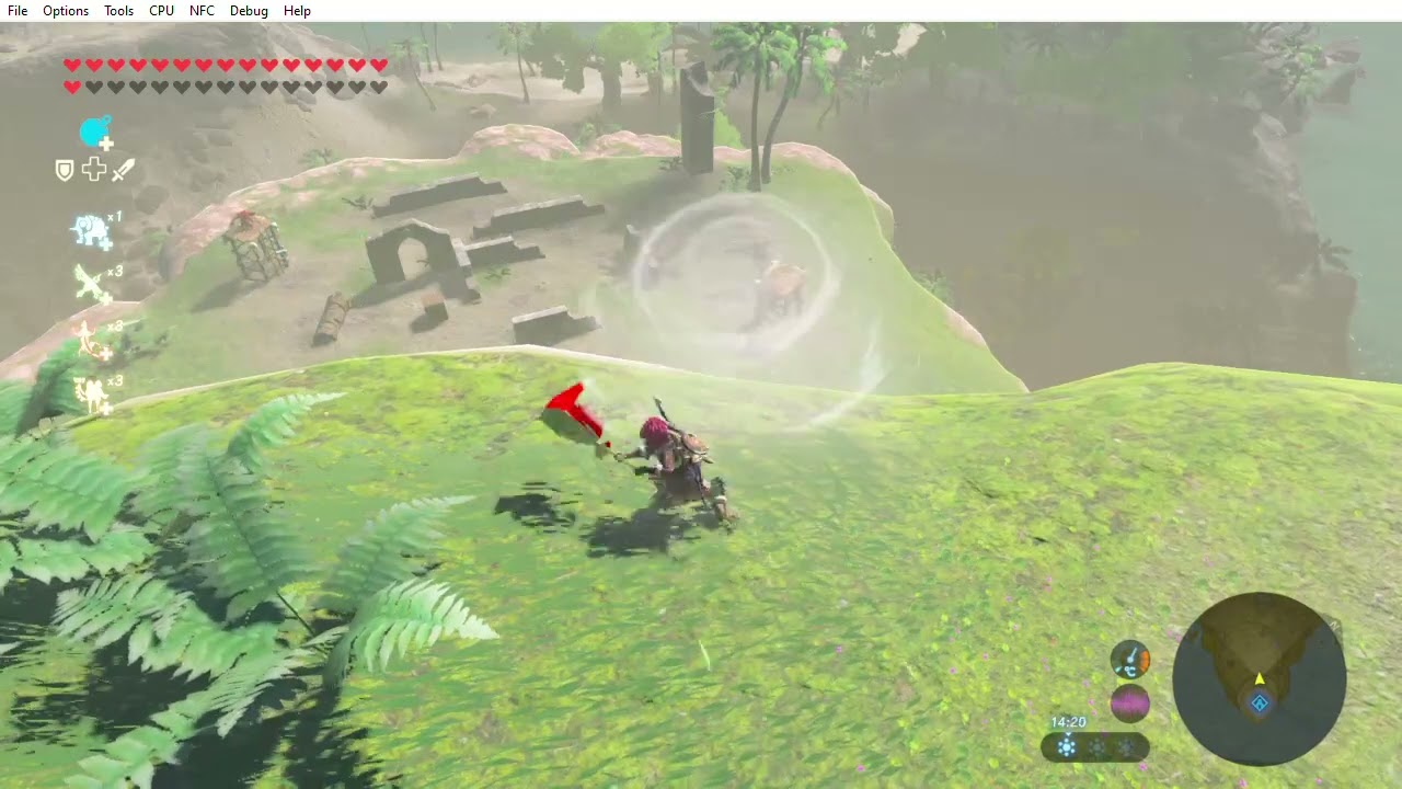 Clearing an Entire Eventide Camp by Leaf Bomb Rolling & Launching - Zelda BOTW Learn Combat