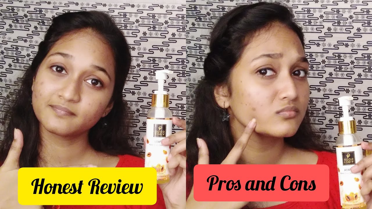 Goodvibes papaya facewashPros and ConsHonest Review Does it suits