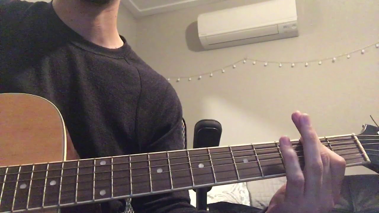 HOW TO PLAY ONE MINUTE ON THE GUITAR (XXXTENTACION AND KANYE)