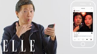 Ken Jeong Insta-Stalks His Crazy Rich Asians Castmates | Insta-Stalk | ELLE