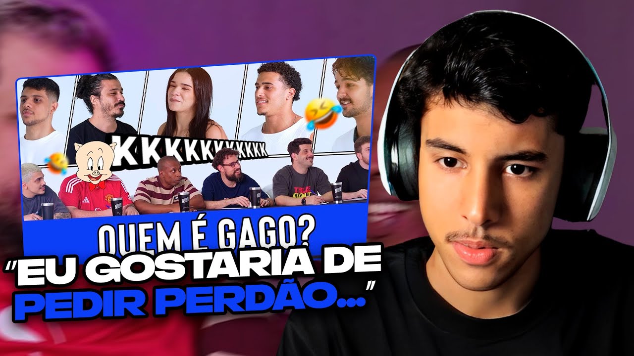 RENATO REAGE: QUEM É GAGO? | AQUELES CARAS