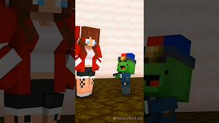 It's The Police! Drop All Your Weapons! |Mikey And JJ's Sister #shorts #viral #minecraft#animation