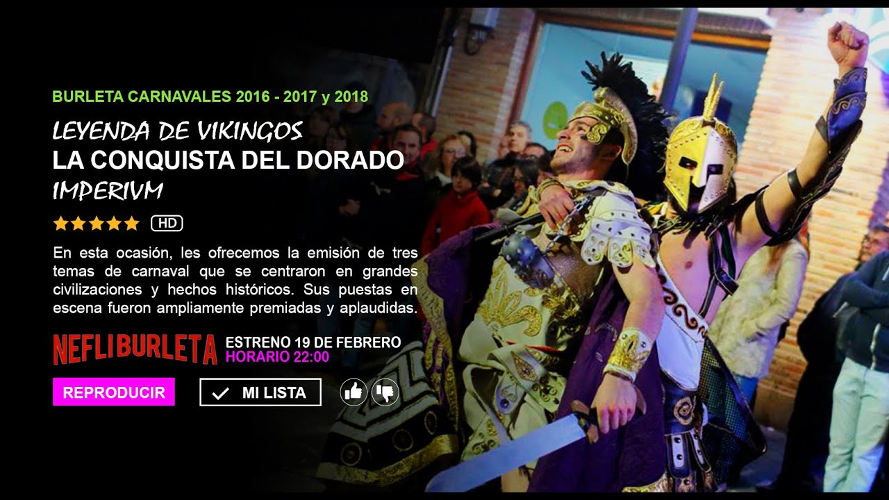 NEFLIBURLETA - Especial Carnavales de 2016 a 2018