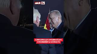 Cumhurbaşkanı Erdoğan, Steinmeier’le Görüştü #gündem #haber