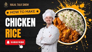 How To Make Chicken Over Rice Halal Halal Talk Show