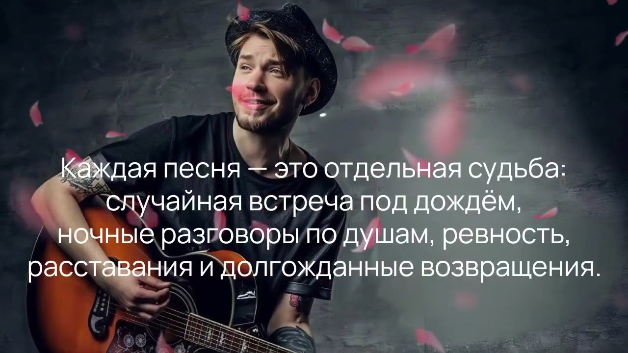 Душевные песни, для тех кто любит  истинный русский шансон 