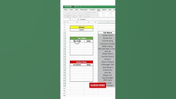 #shorts Excel Magic: Mastering Top & Bottom Values with Advanced Filter!
