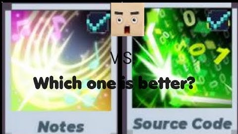 Notes Sword Effect V.S. NEW Source Code Sword Effect. | Which one is better? 🤯