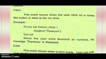BUTTON CLICK, FORM LOAD AND DEACTIVATE EVENT IN C SHARP