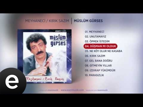 Düşman Mı Olduk (Müslüm Gürses) Official Audio #düşmanmıolduk #müslümgürses - Esen Müzik