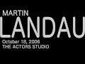 The actors studio  martin landau 2006