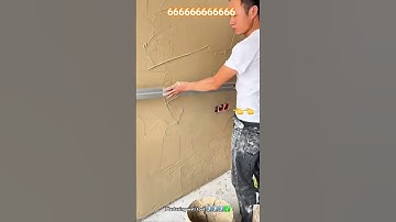 Necessary tool for plastering wall