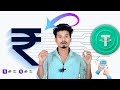 How to Convert USDT to INR Without P2P | Easy And Safe 2026 By Crypto Beeta |Fiu Register Exchange|