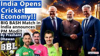 BIG BASH LEAGUE IN INDIA | PM Modi's Major Cricket Announcement | By Prashant Dhawan