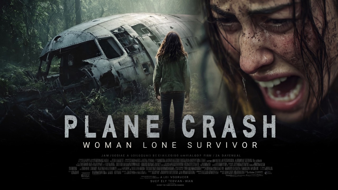 ✈️ PLANE CRASH: Woman Lone Survivor | Lost in the Amazon Jungle | Survival Thriller | Full Movie 4K