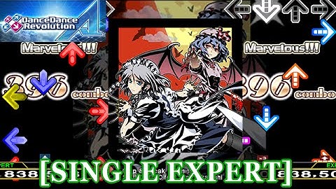 【DDR A】 Grip & Break down !! [SINGLE EXPERT] 譜面確認+クラップ